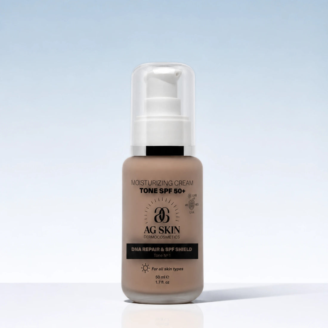 MOISTURISING CREAM TONE SPF 50+ TONE №1