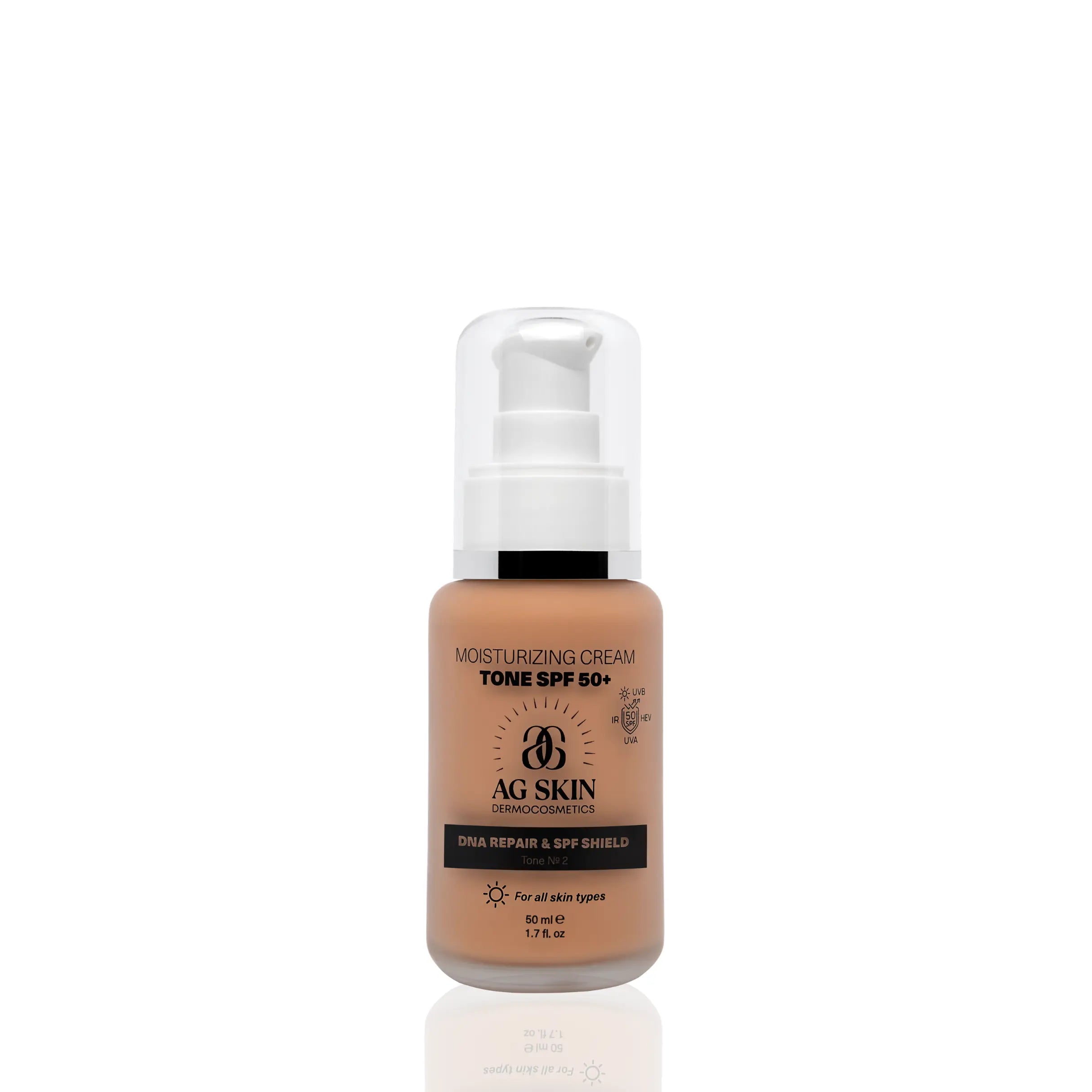MOISTURISING CREAM TONE SPF 50+ TONE №2